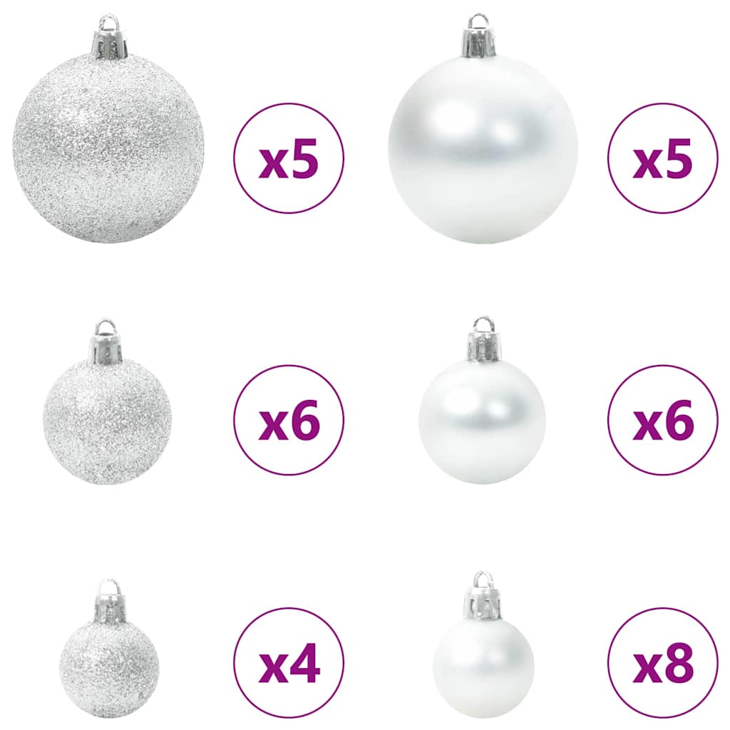 Artificial Christmas Tree with 150 LEDs Green 150 cm PE and PVC