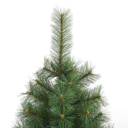 Artificial Christmas Tree with 300 LEDs Green 180 cm PE and PVC