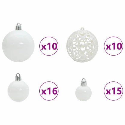 Artificial Christmas Tree with 300 LEDs Green 180 cm PE and PVC