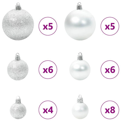 Artificial Christmas Tree with 150 LEDs Green 150 cm PE and PVC