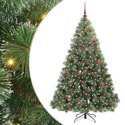 Artificial Christmas Tree Green 180 cm PE and PVC
