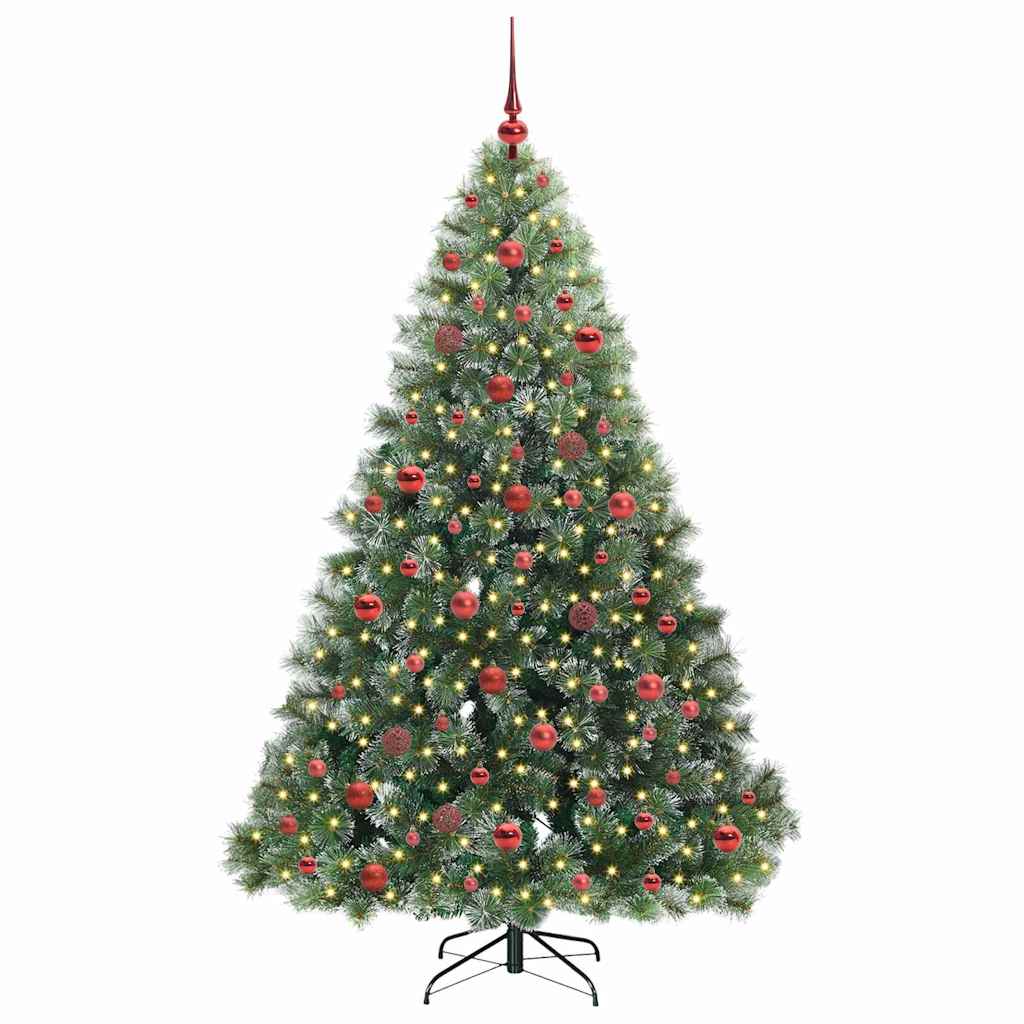 Artificial Christmas Tree Green 180 cm PE and PVC