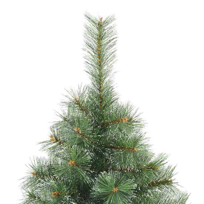 Artificial Christmas Tree with 300 LEDs Green 180 cm PE and PVC