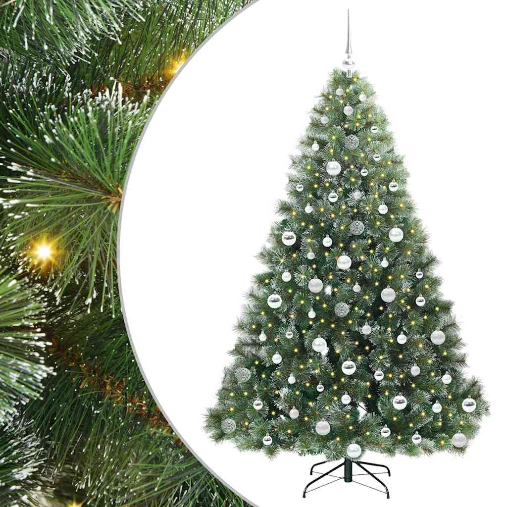 Artificial Christmas Tree Green 180 cm PE and PVC