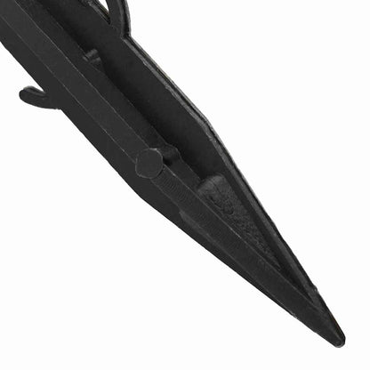 Ground Pegs 100 pcs Black Ø3 x 11 cm Plastic