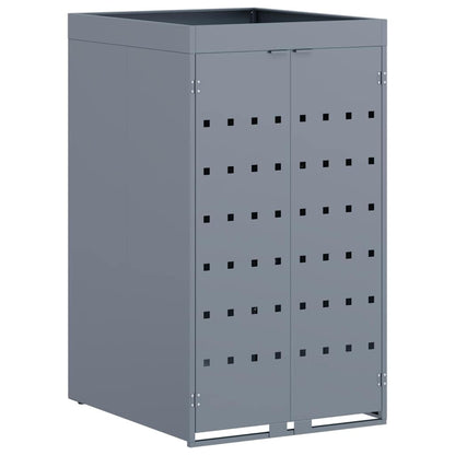 Wheelie Bin Storage with Planter Roof for Single 240L Bin