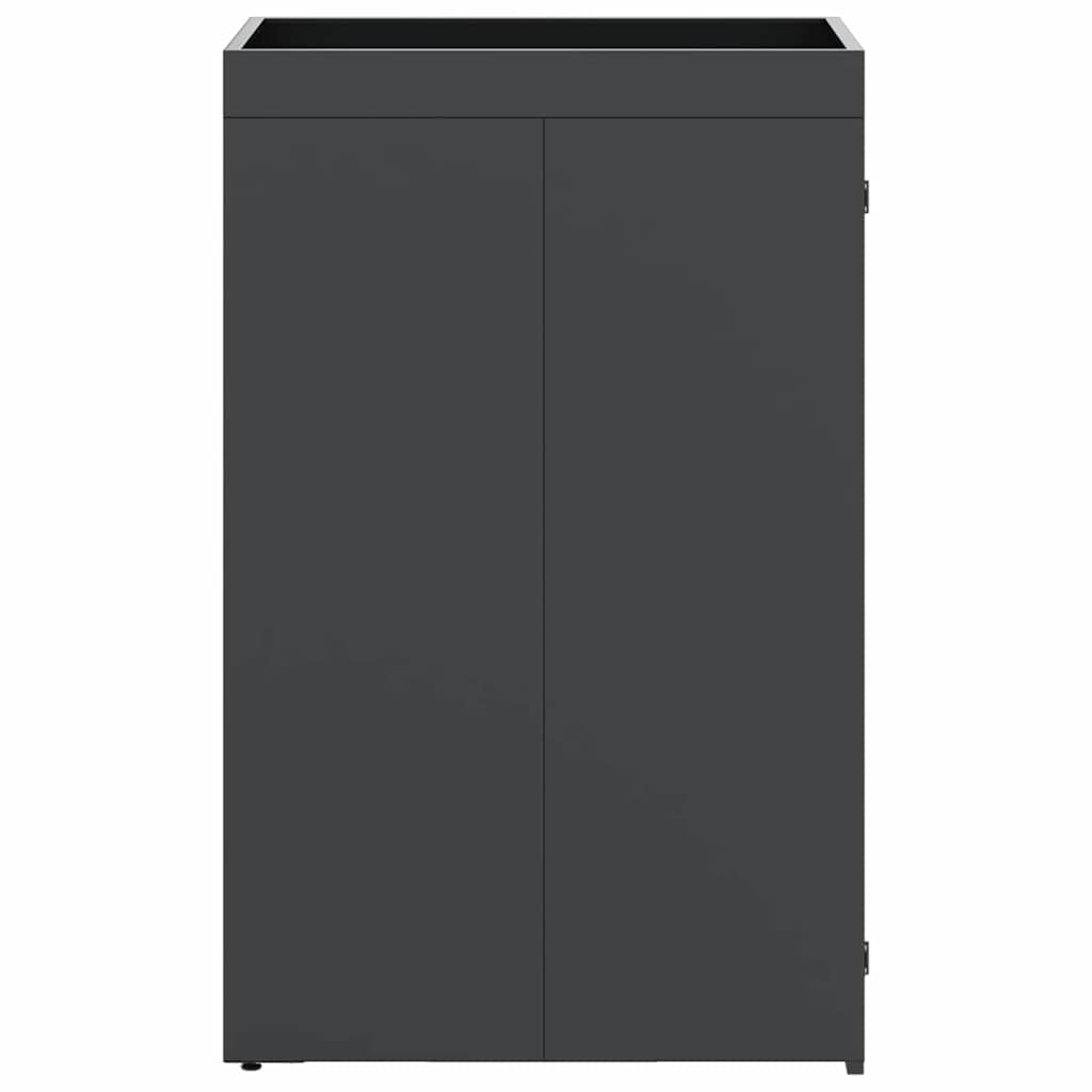Wheelie Bin Storage with Planter Roof for 240L Bin Steel