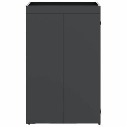 Wheelie Bin Storage with Planter Roof for 240L Bin Steel