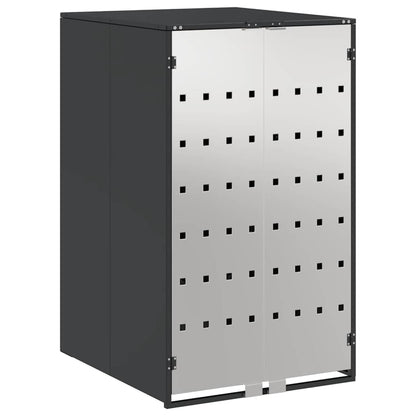 Wheelie Bin Storage with Gas Lift-up Lid for 240L Bin Steel