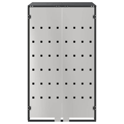 Wheelie Bin Storage with Gas Lift-up Lid for 240L Bin Steel