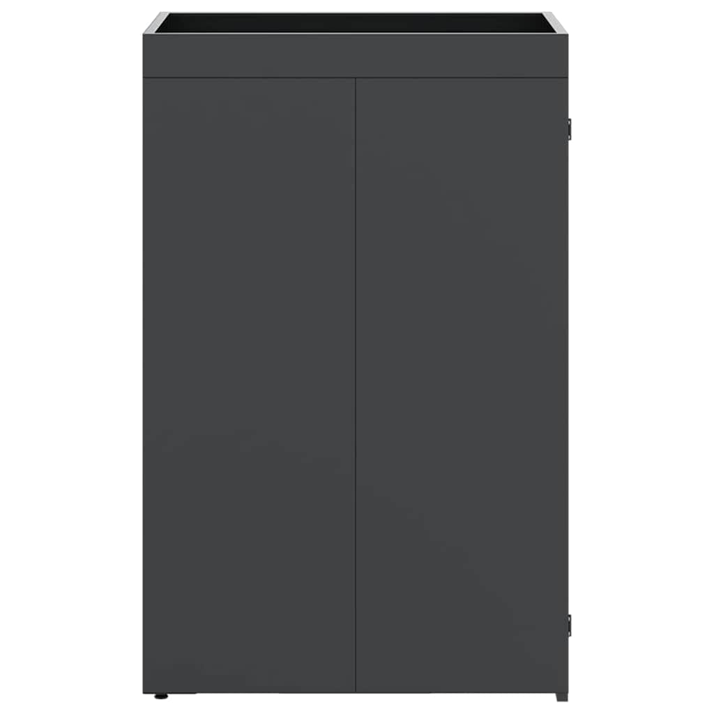 Wheelie Bin Storage with Planter Roof for 240L Bin Steel