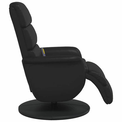 Massage Recliner Chair Black 71 x 98 x 106 cm Faux Leather