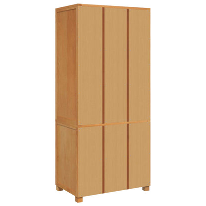 Storage Furniture Set with Storage 2 pcs Brown 80 x 50 x 180 cm