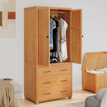 Storage Furniture Set with Drawer 2 pcs Brown 80 x 50 x 180 cm
