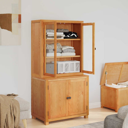Storage Furniture Set with Storage 2 pcs Brown 80 x 50 x 160 cm