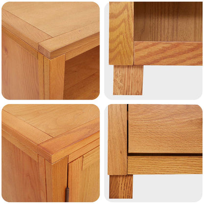 Storage Furniture Set with Storage 2 pcs Brown 80 x 50 x 160 cm