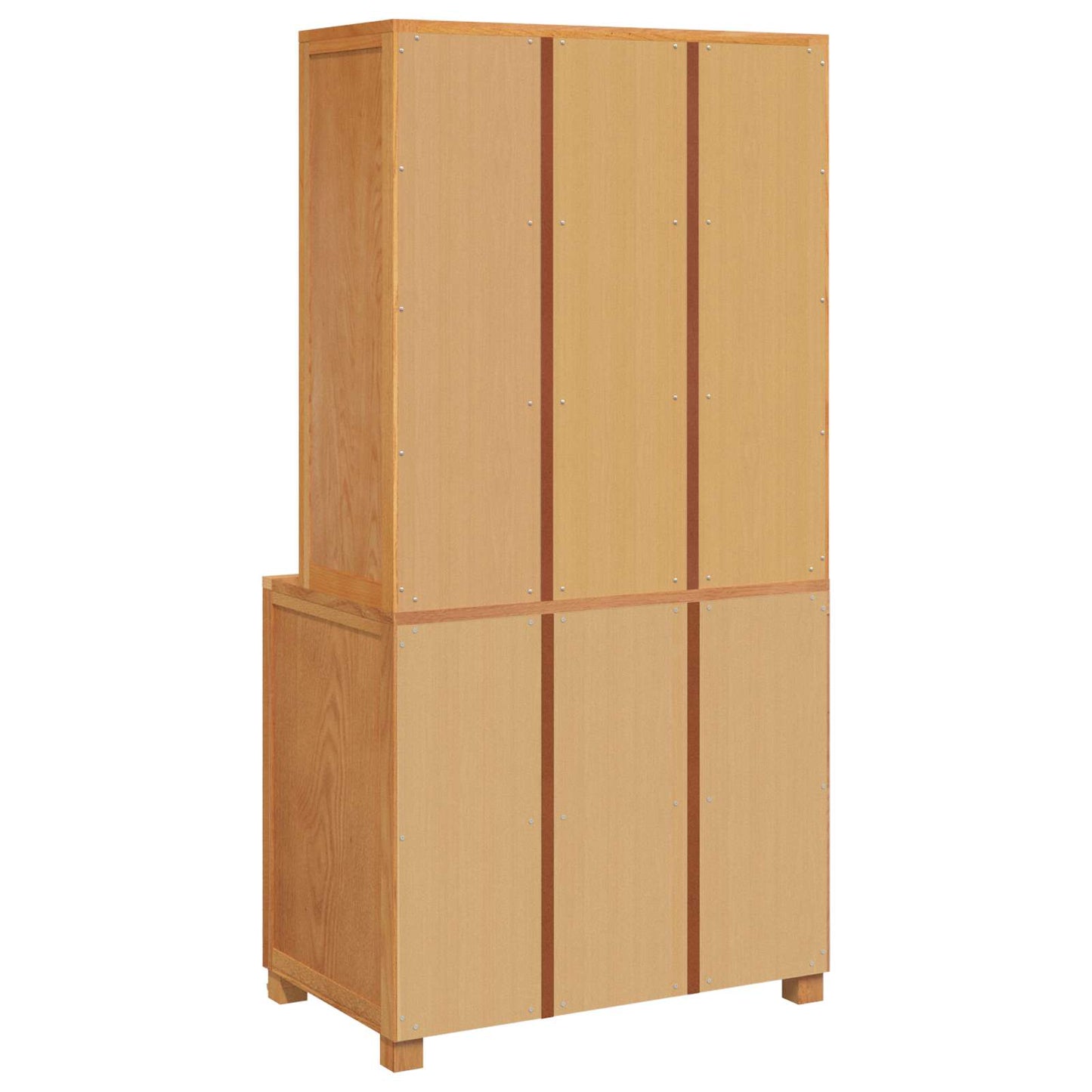 Storage Furniture Set with Drawer 2 pcs Brown 80 x 50 x 160 cm