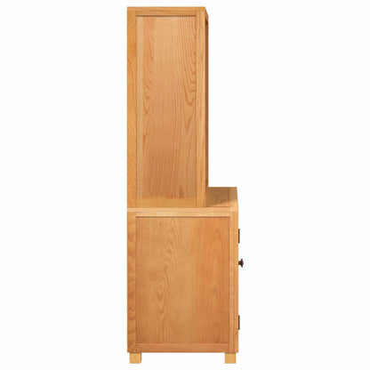 Storage Furniture Set with Drawer 2 pcs Brown 80 x 50 x 160 cm