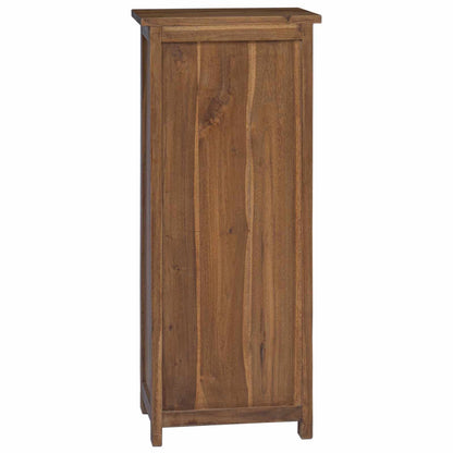 Chest of Drawers Natural 45 x 35 x 110 cm Solid Teak Wood