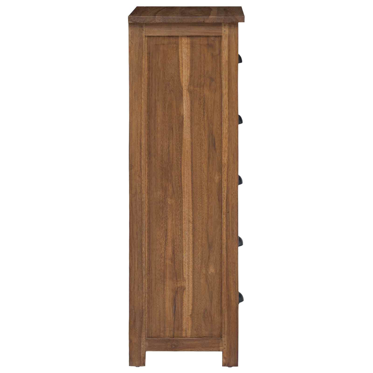 Chest of Drawers Natural 45 x 35 x 110 cm Solid Teak Wood