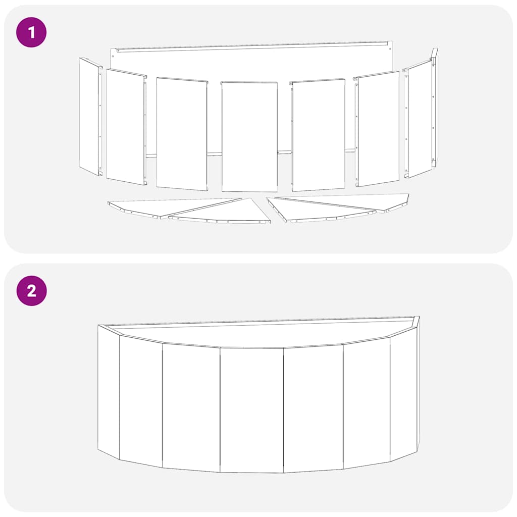 Planter White 90 x 45 x 35 cm Steel