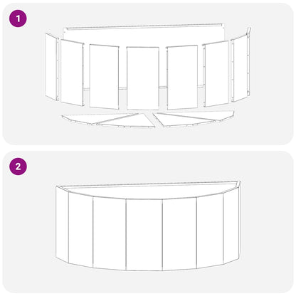 Planter White 90 x 45 x 35 cm Steel