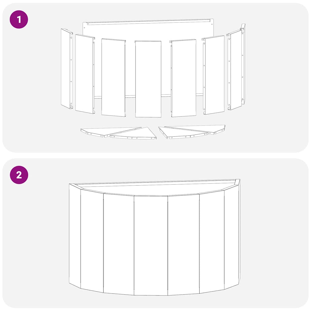 Planter Black 60 x 30 x 35 cm Steel