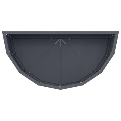 Planter Anthracite 60 x 30 x 35 cm Steel