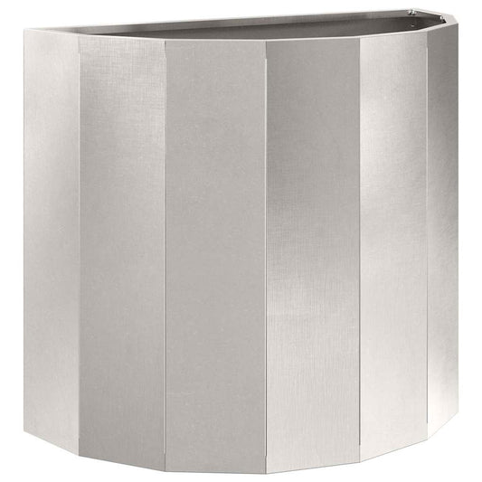 Planter Silver 60 x 30 x 50 cm Stainless Steel