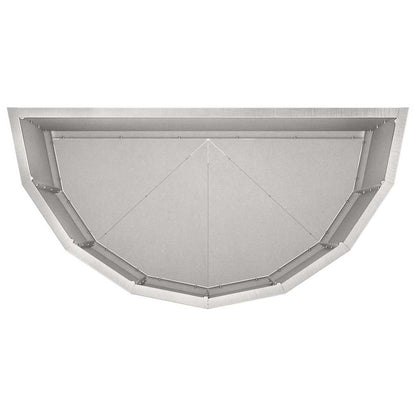 Planter Silver 60 x 30 x 50 cm Stainless Steel