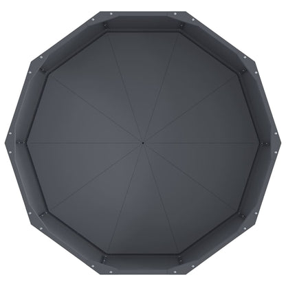 Planter Anthracite 90 x 90 x 35 cm Steel