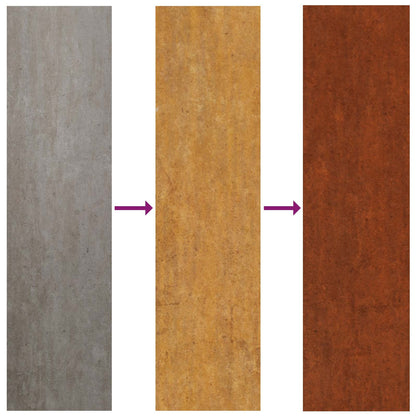 Planter Rusty 60 x 60 x 35 cm Weathering Steel