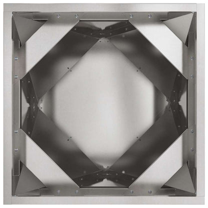 Planter Silver 30 x 30 x 30 cm Stainless Steel