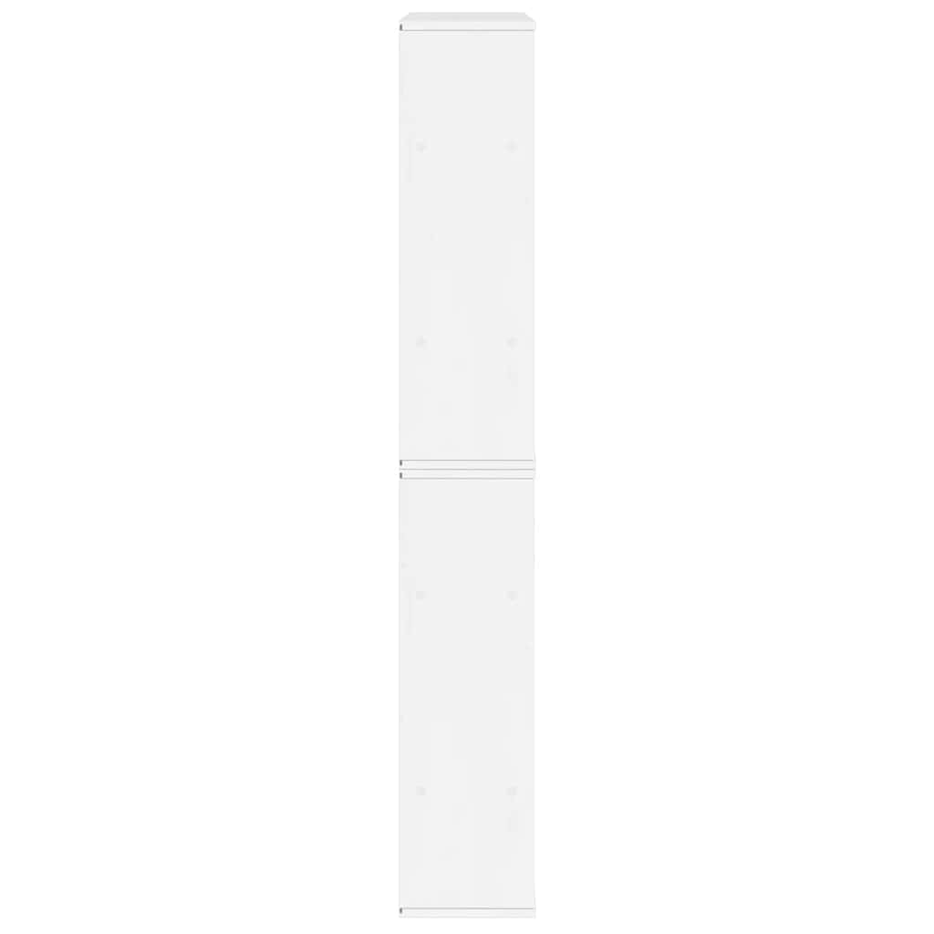 Side Cabinets 6 pcs "ODDA" White 40x24x79 cm Solid Wood Pine