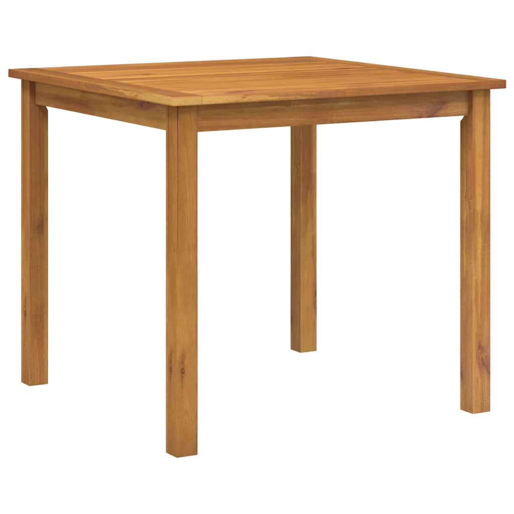 Garden Dining Set 5 pcs Grey Solid Acacia Wood
