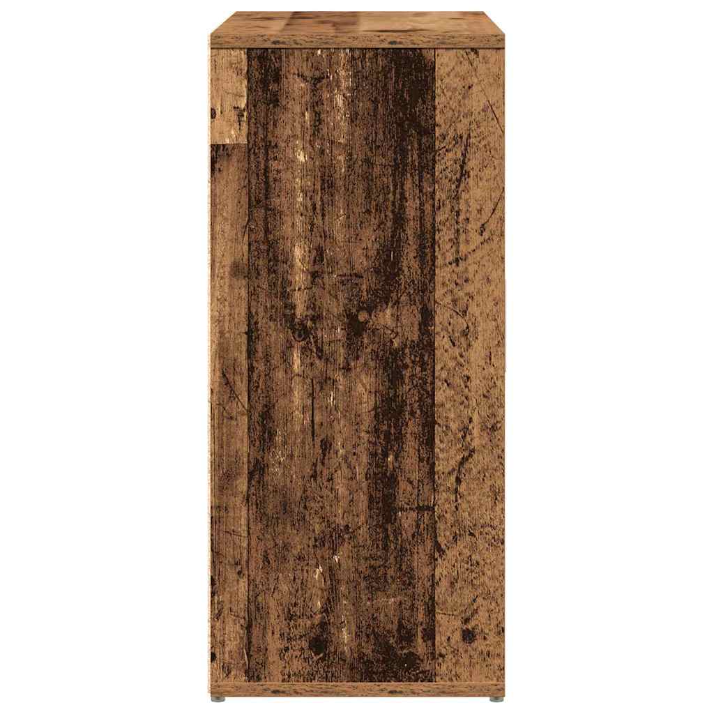Sideboard 2 pcs Old Wood 60 x 31 x 70 cm Engineered Wood