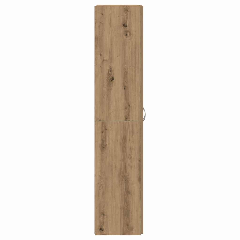 Office Cabinet Artisan Oak 60 x 32 x 152.5 cm Engineered Wood