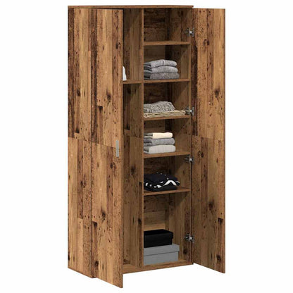 Highboard Old Wood 80 x 35 x 180 cm Engineered wood