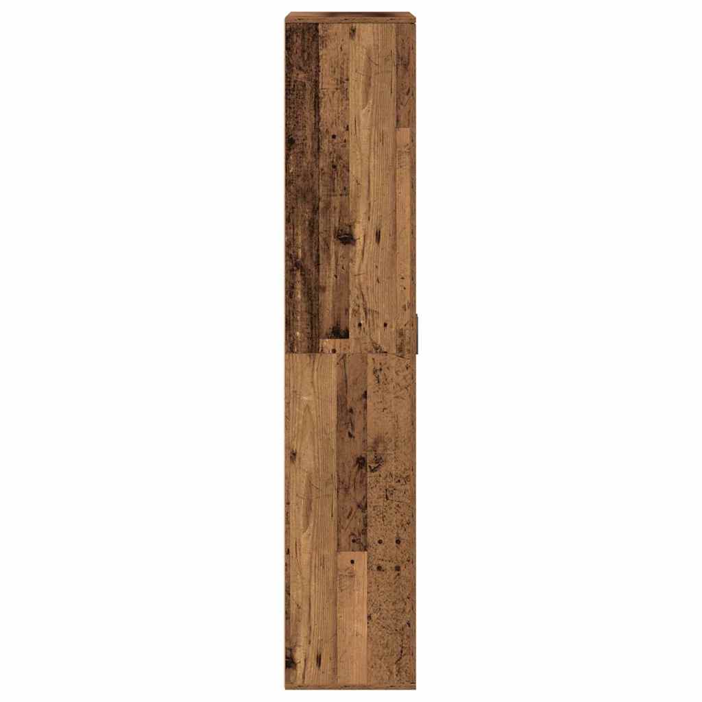 Highboard Old Wood 80 x 35 x 180 cm Engineered wood