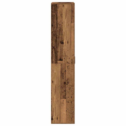 Highboard Old Wood 80 x 35 x 180 cm Engineered wood