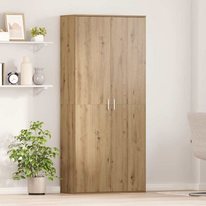 Highboard Artisan oak 80 x 35 x 180 cm Engineered wood