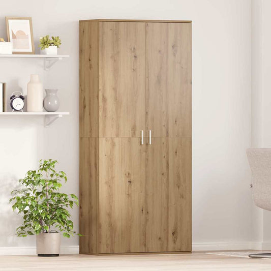 Highboard 80 x 35 x 180 cm Engineered Wood Artisan oak