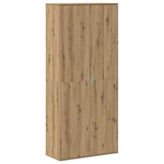 Highboard 80 x 35 x 180 cm Engineered Wood Artisan oak