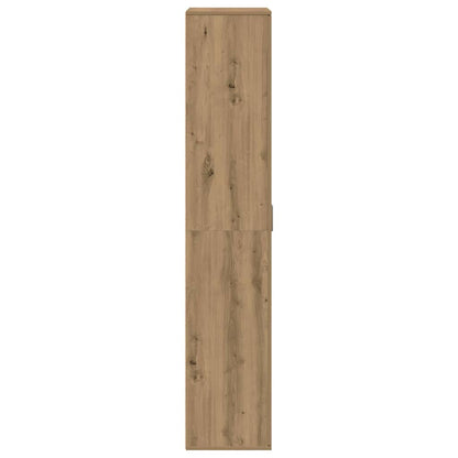 Highboard Artisan oak 80 x 35 x 180 cm Engineered wood