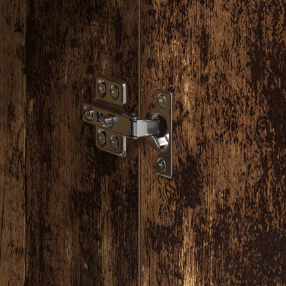 Highboard 70 x 33.5 x 180 cm Engineered Wood Old Wood
