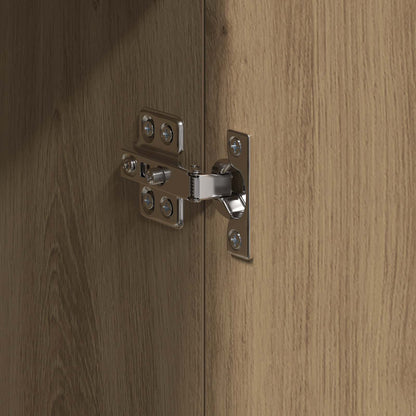 Highboard 70 x 33.5 x 180 cm Engineered Wood Artisan Oak