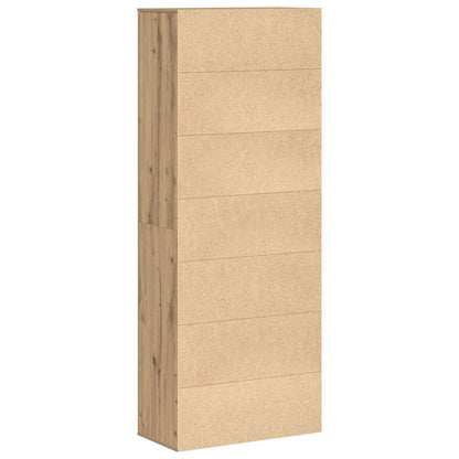 Highboard 70 x 33.5 x 180 cm Engineered Wood Artisan Oak
