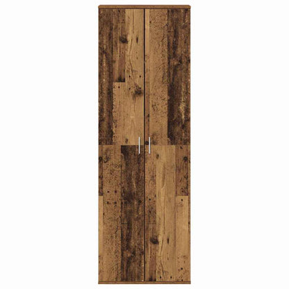 Highboard 60 x 35 x 180 cm Engineered Wood Old Wood