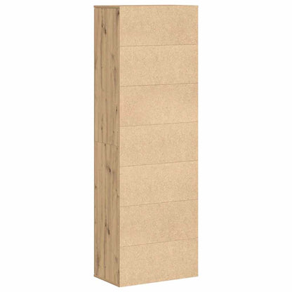 Highboard 60 x 35 x 180 cm Engineered wood Artisan oak