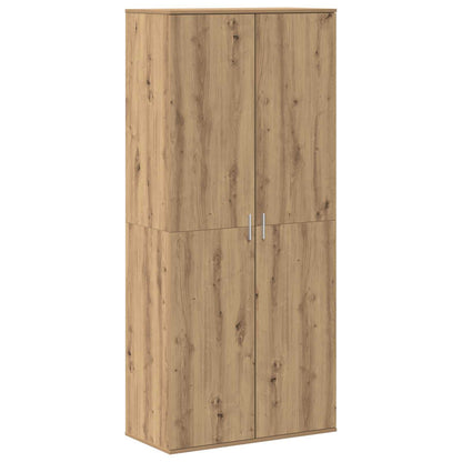 Highboard 80 x 39 x 178 cm Engineered wood Artisan oak